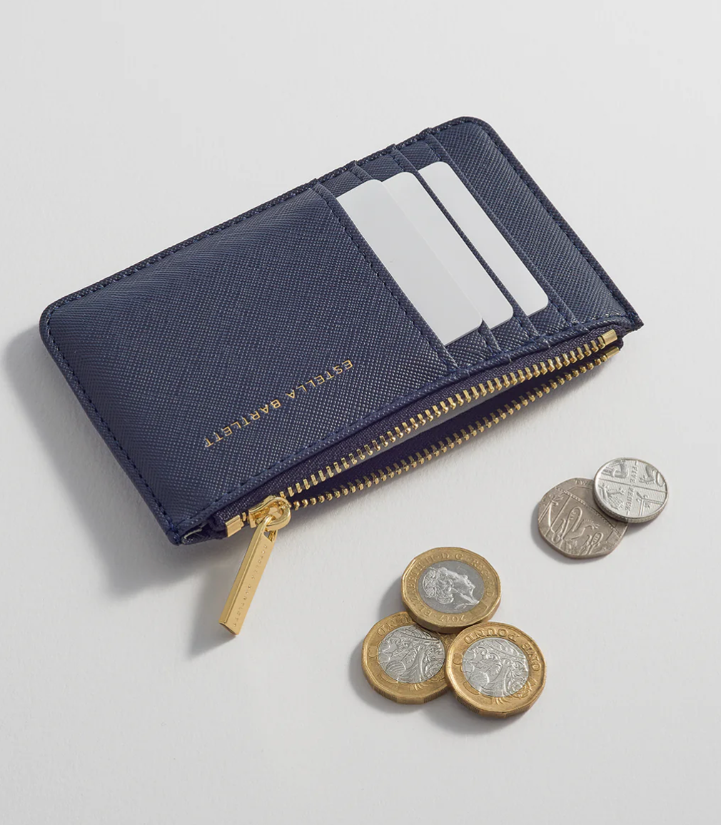 Woman on a Mission Card Purse in Navy