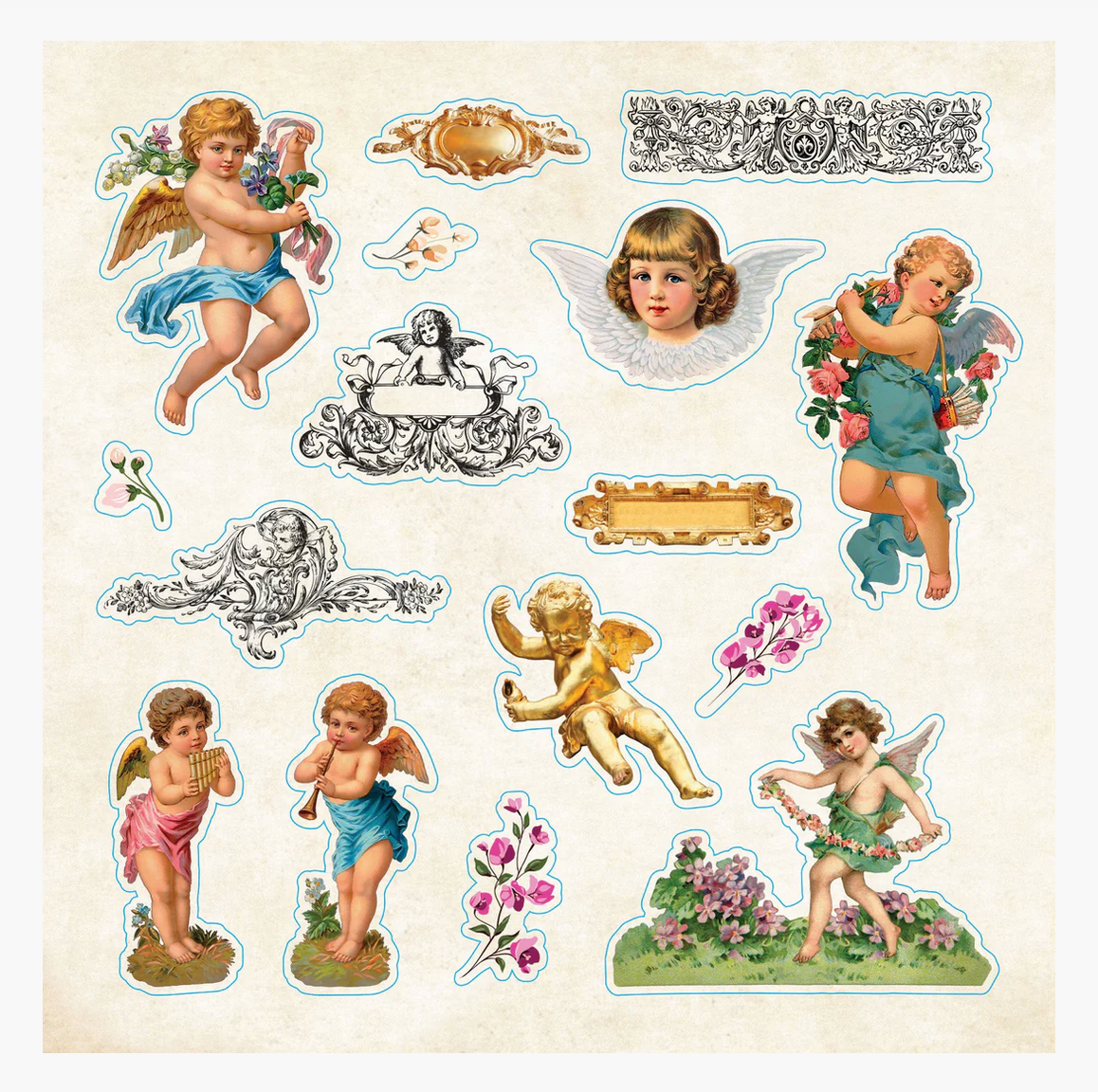 Bibliophilia Ephmera Sticker Book