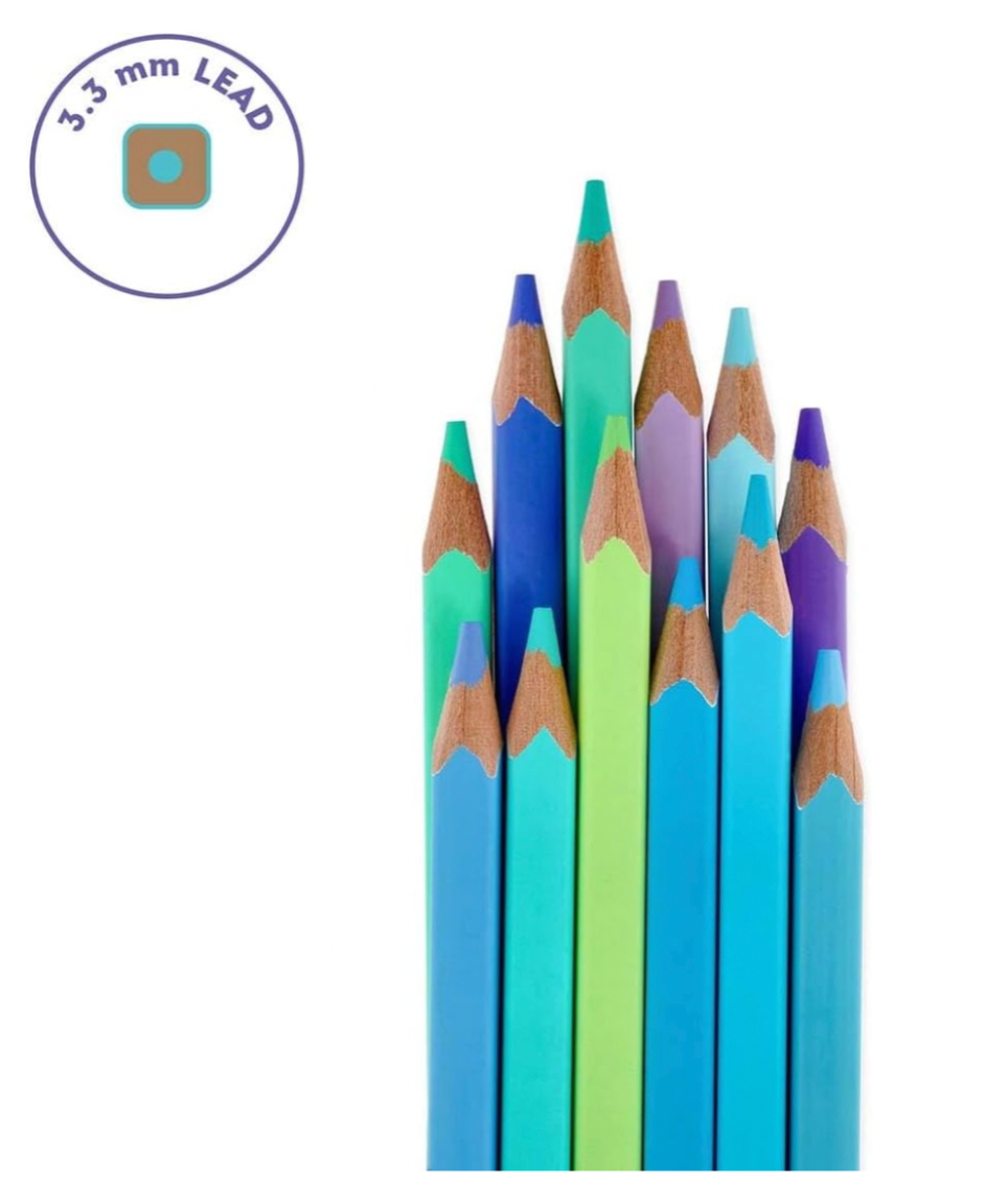 Legami Ocean Palette 12 Coloured Pencils