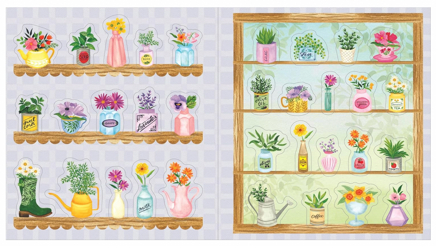 A Plant Lovers Sticker Book