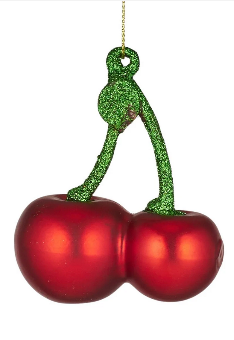 Cherries Ornament