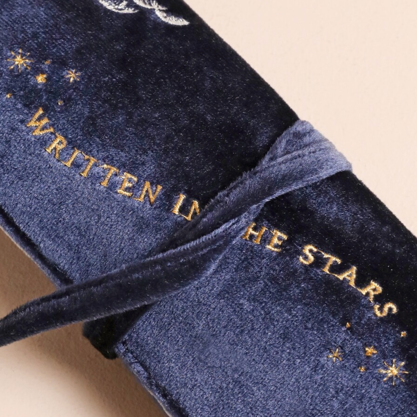 Navy Celestial Jewellery Roll
