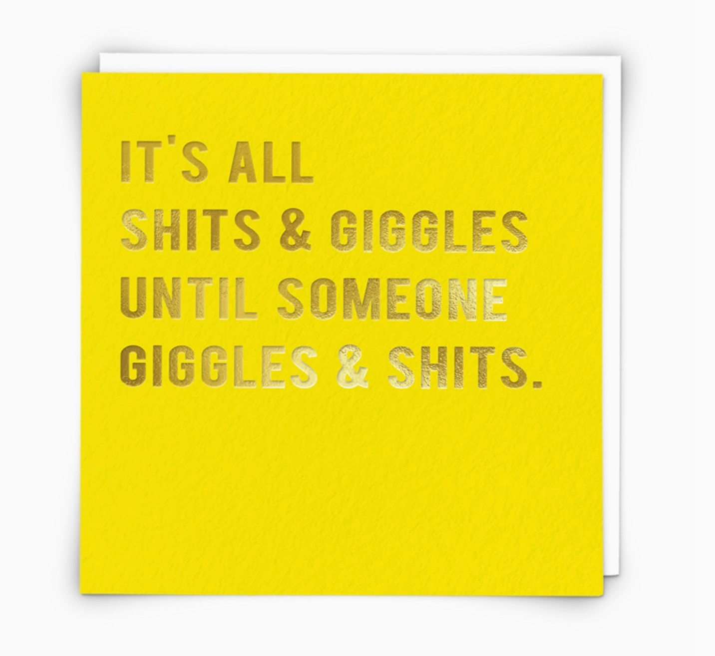 Giggles Greeting Card