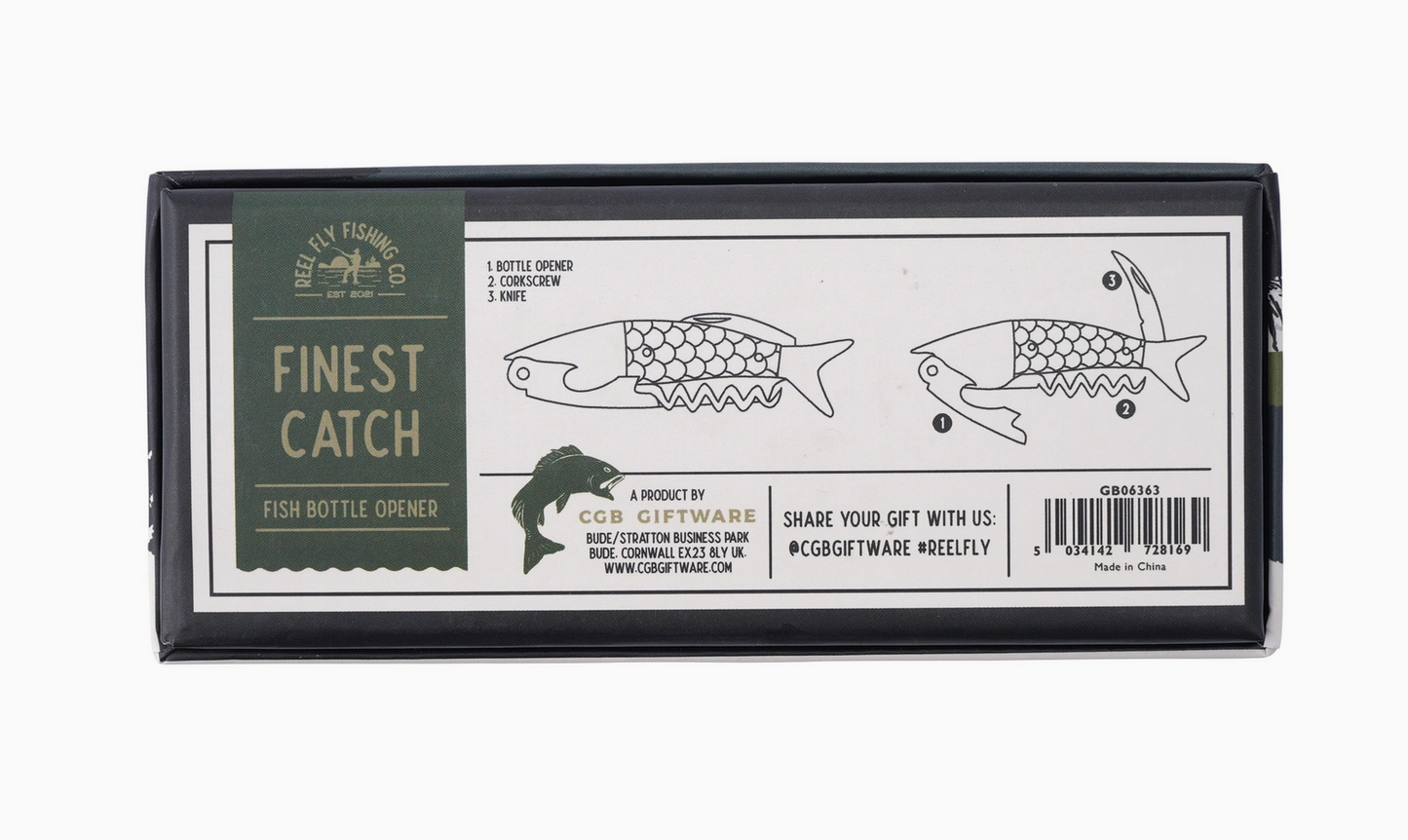Reel Fly Fishing Co. Fish Bottle Opener