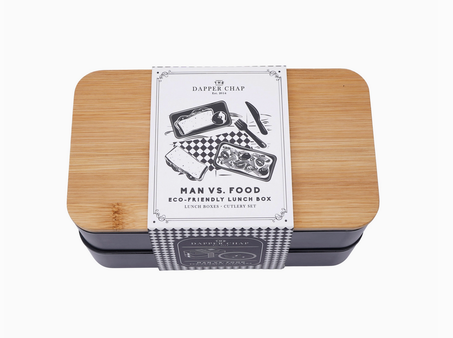 Dapper Chap Man vs. Food Eco Friendly Lunch Box