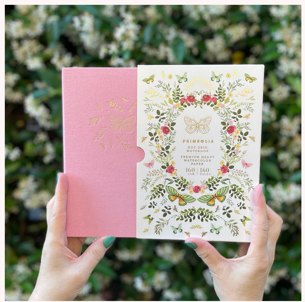 Blushing Pink Dot Grid Journal