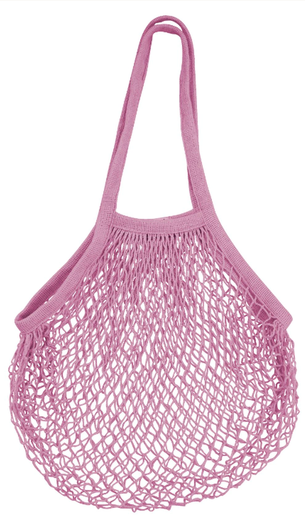 Classic French Style Shopping Bag - Pink