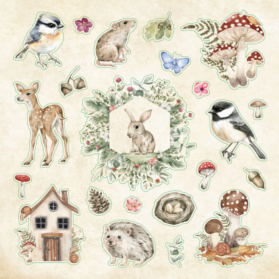 Enchanted Forest Sticker Book