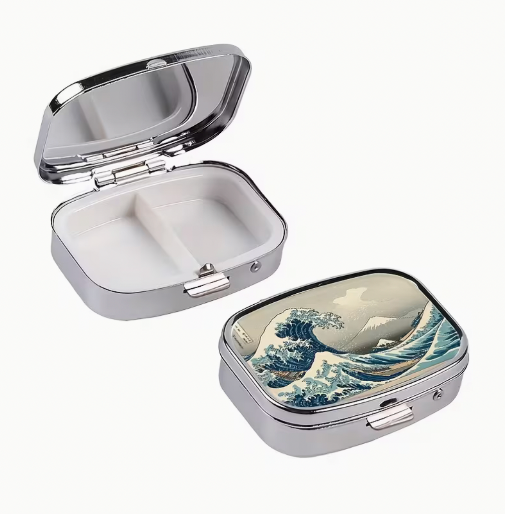 Waves Pills Box
