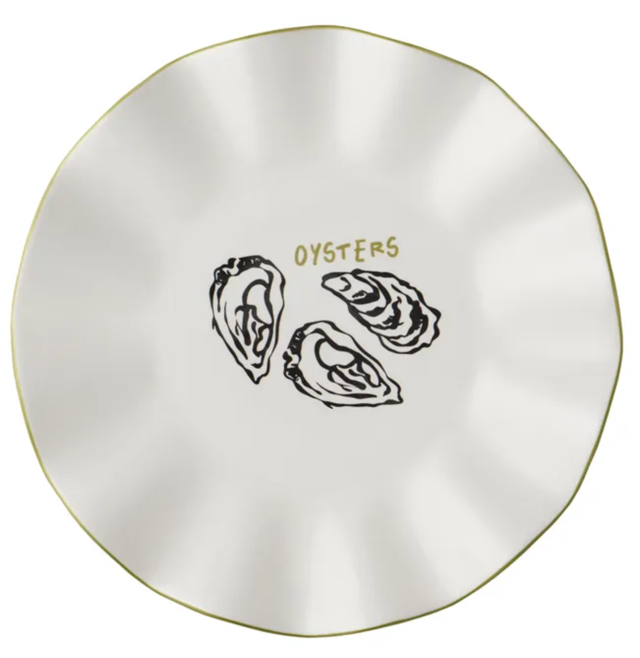 Mangiare Oysters Ceramic Platter 32cm