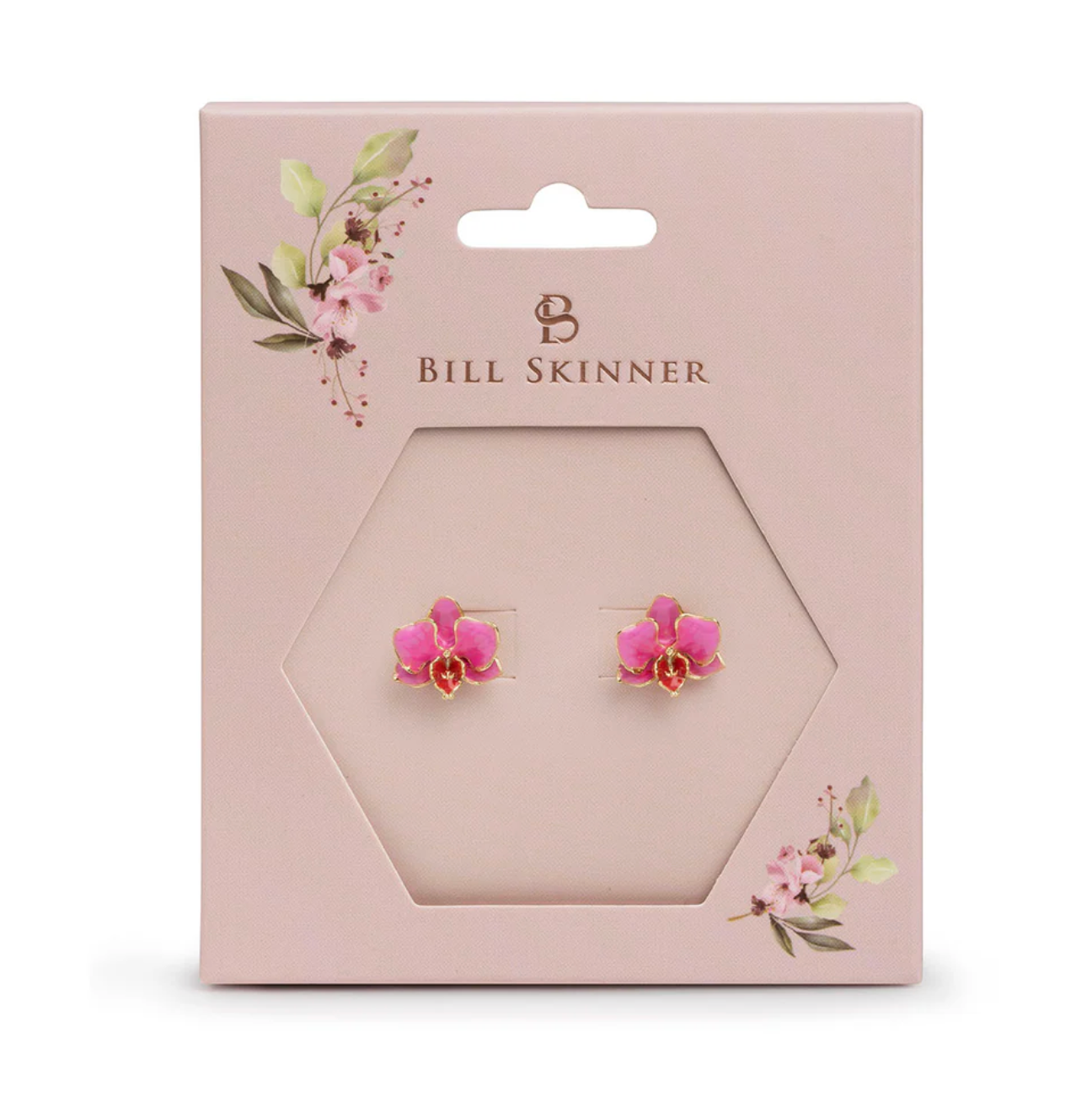 Orchid Stud Earrings