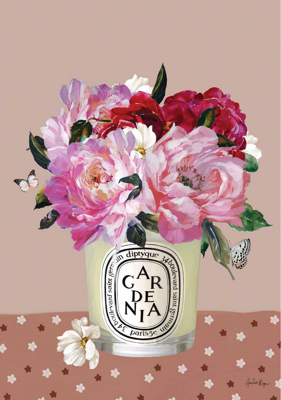 Gardenia Candle by Ana Paula Hoppe