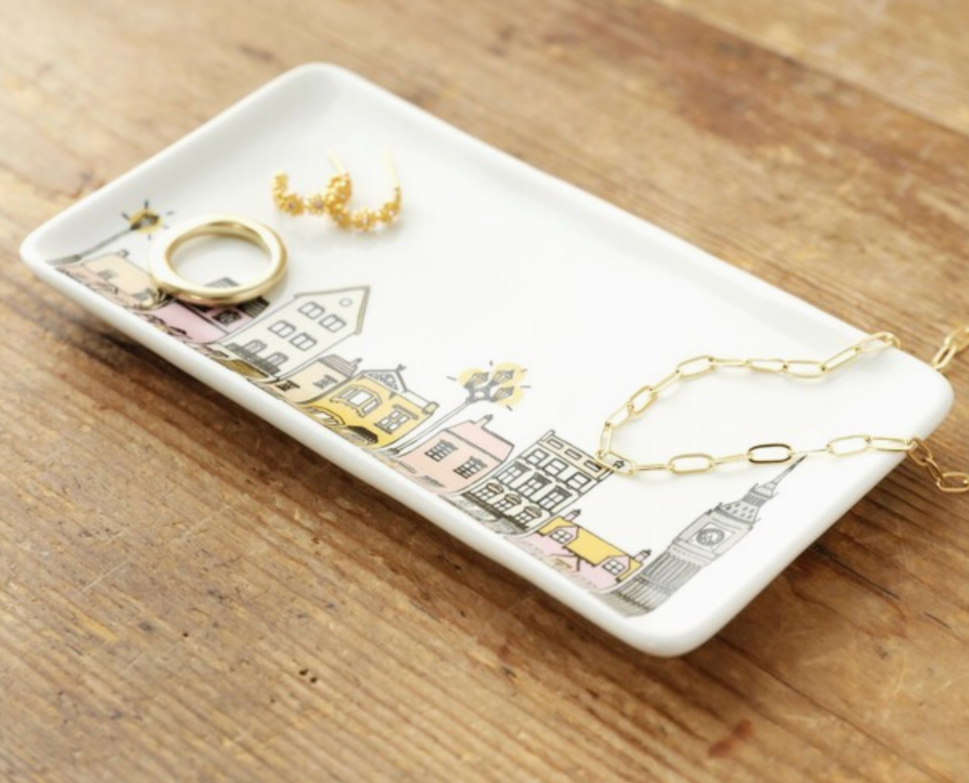 Long Townhouse Trinket Dish