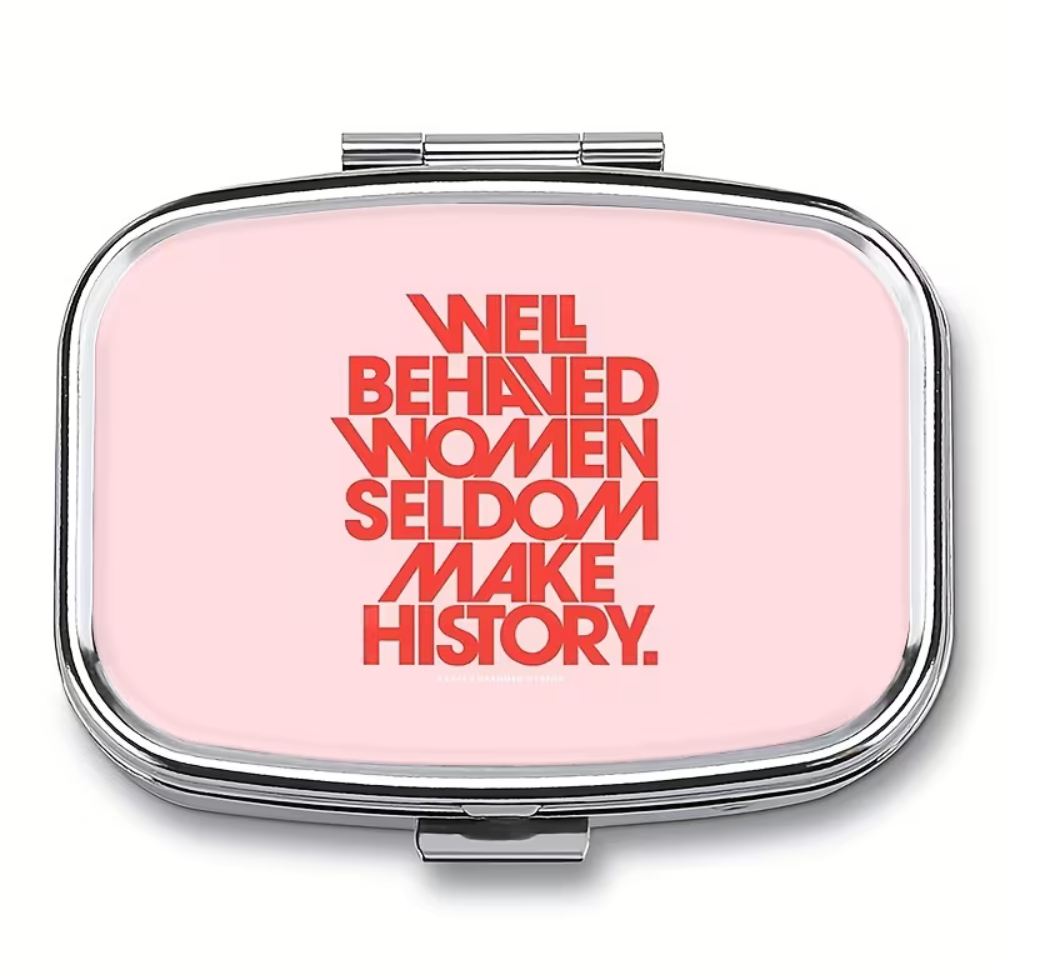 Women Who Make History Pill Box