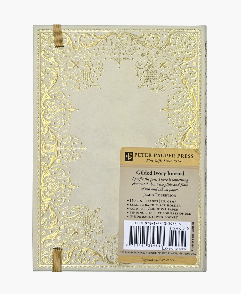 Gilded Ivory Journal
