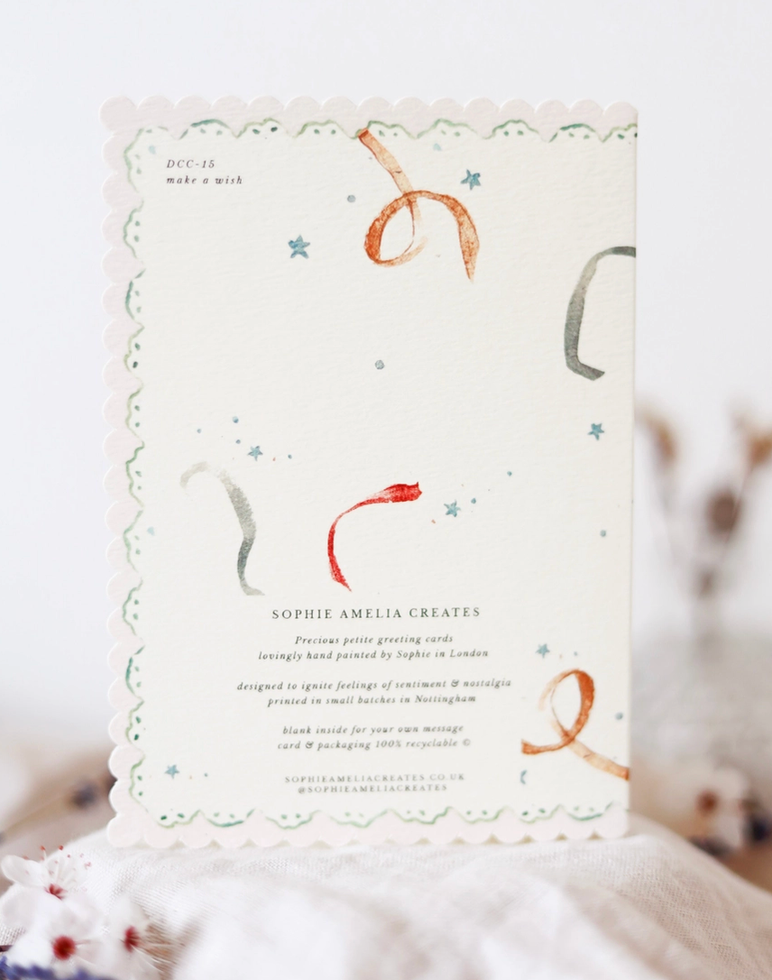 Make A Wish Greeting Card