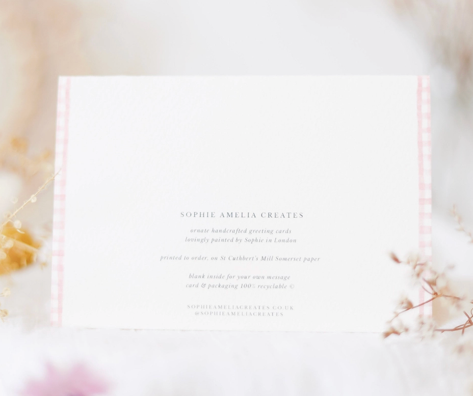 Sweet Baby Collar Greeting Card