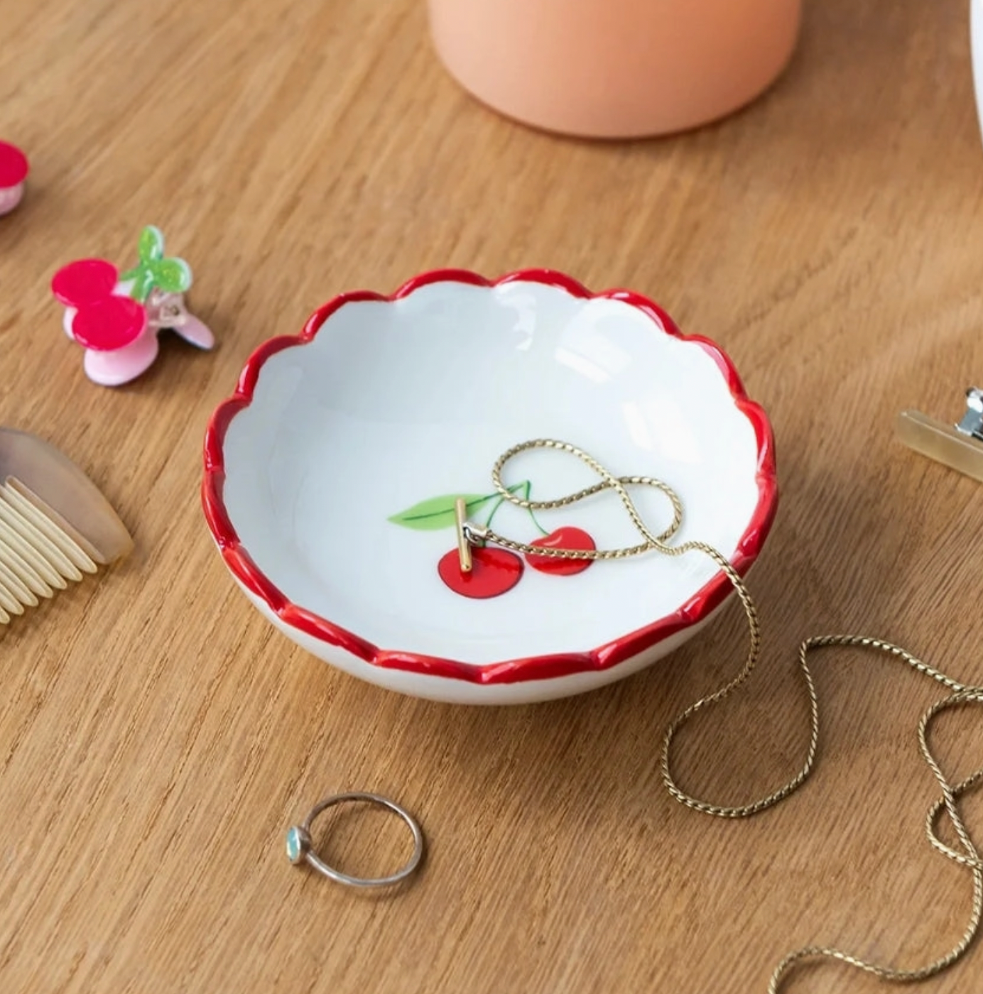 Cherry Trinket Dish