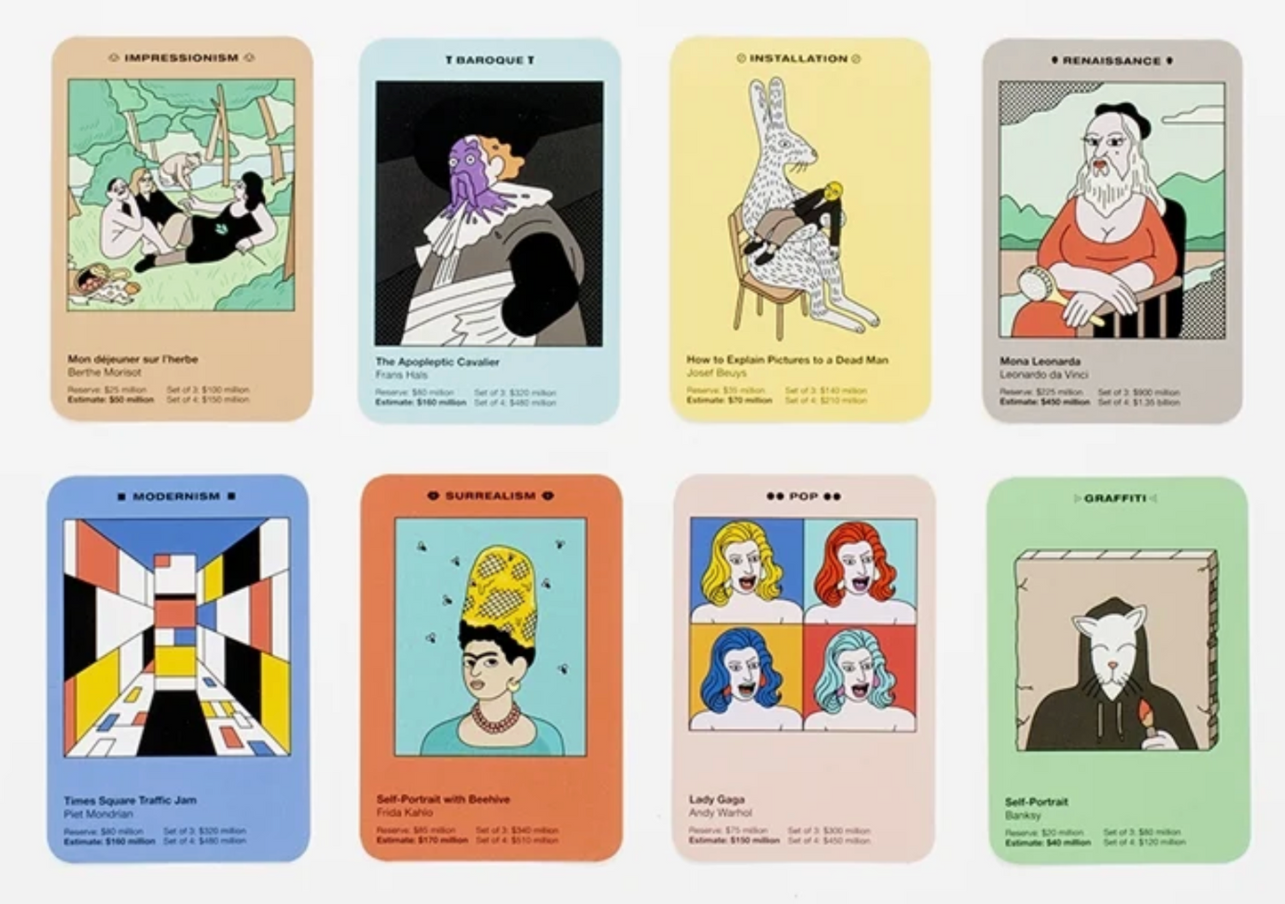 Going Going Gone! Art Auction Card Game