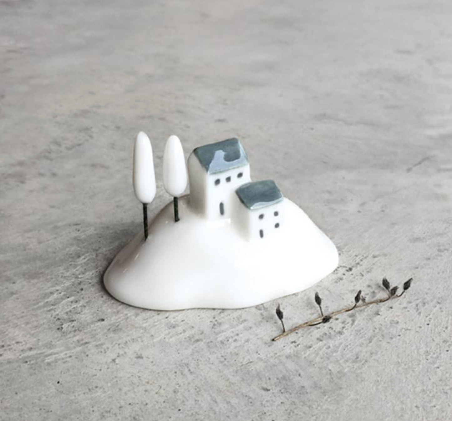 Porcelain Houses & Tree
