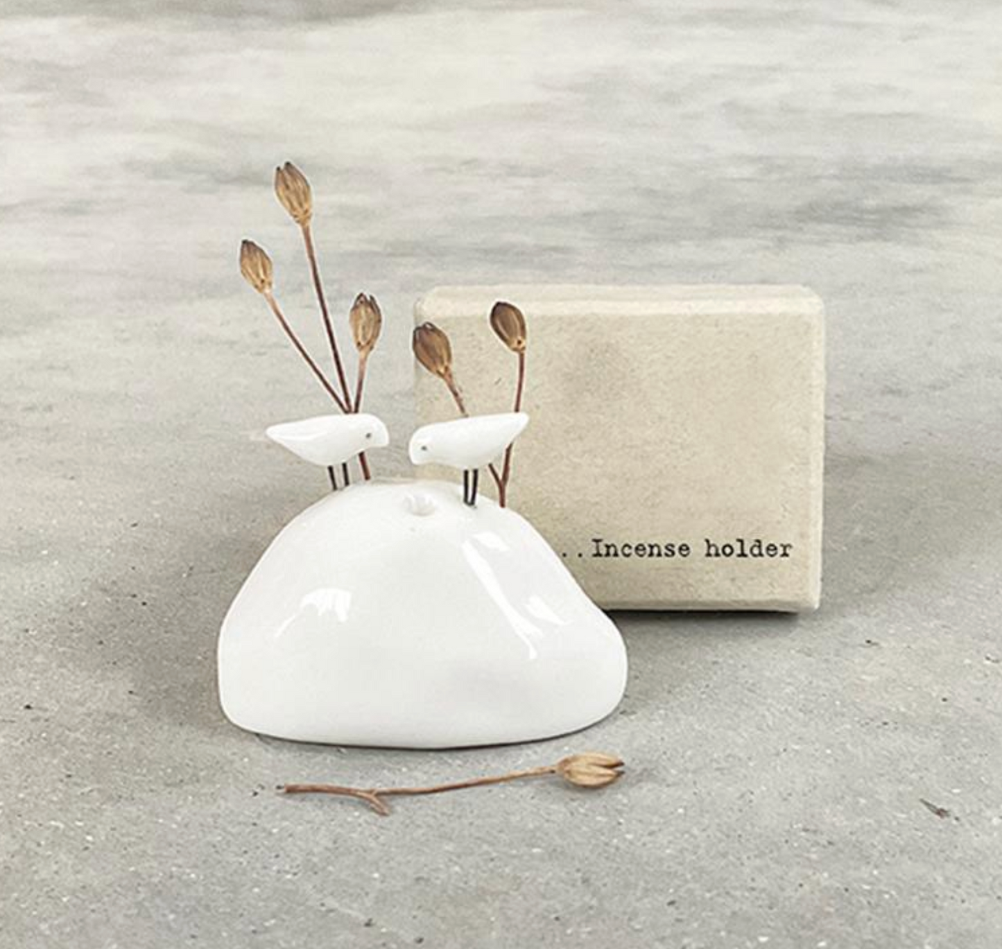 Porcelain Incense Holders Birds