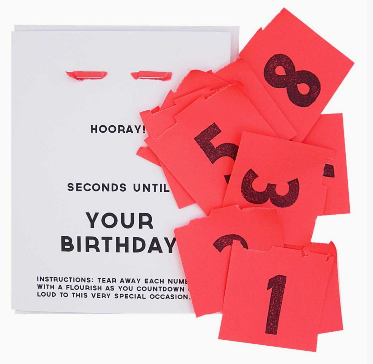 Countdown to Birthday Card