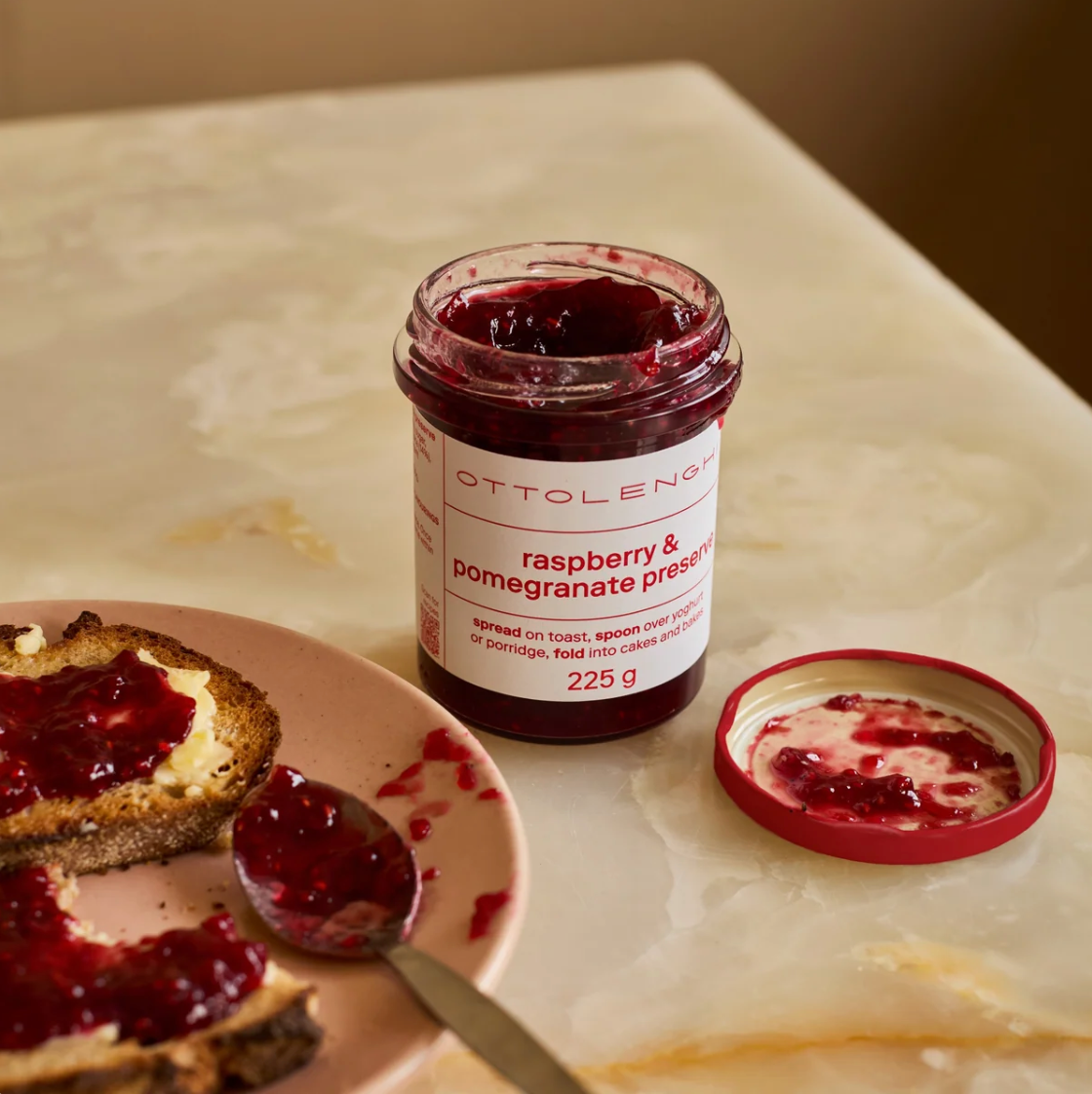 Ottolenghi Raspberry & Pomegranate Preserve
