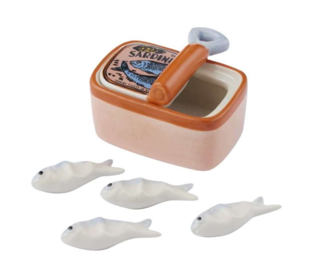Sardina 5pc Cer Chopstick Set