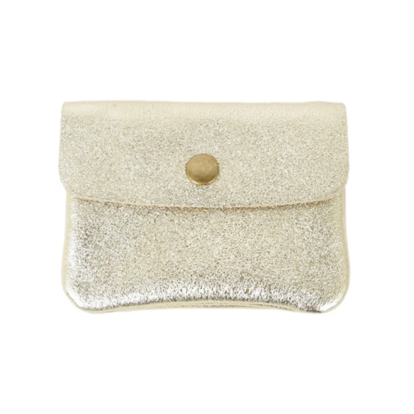 Coin Purse Metallic Gold