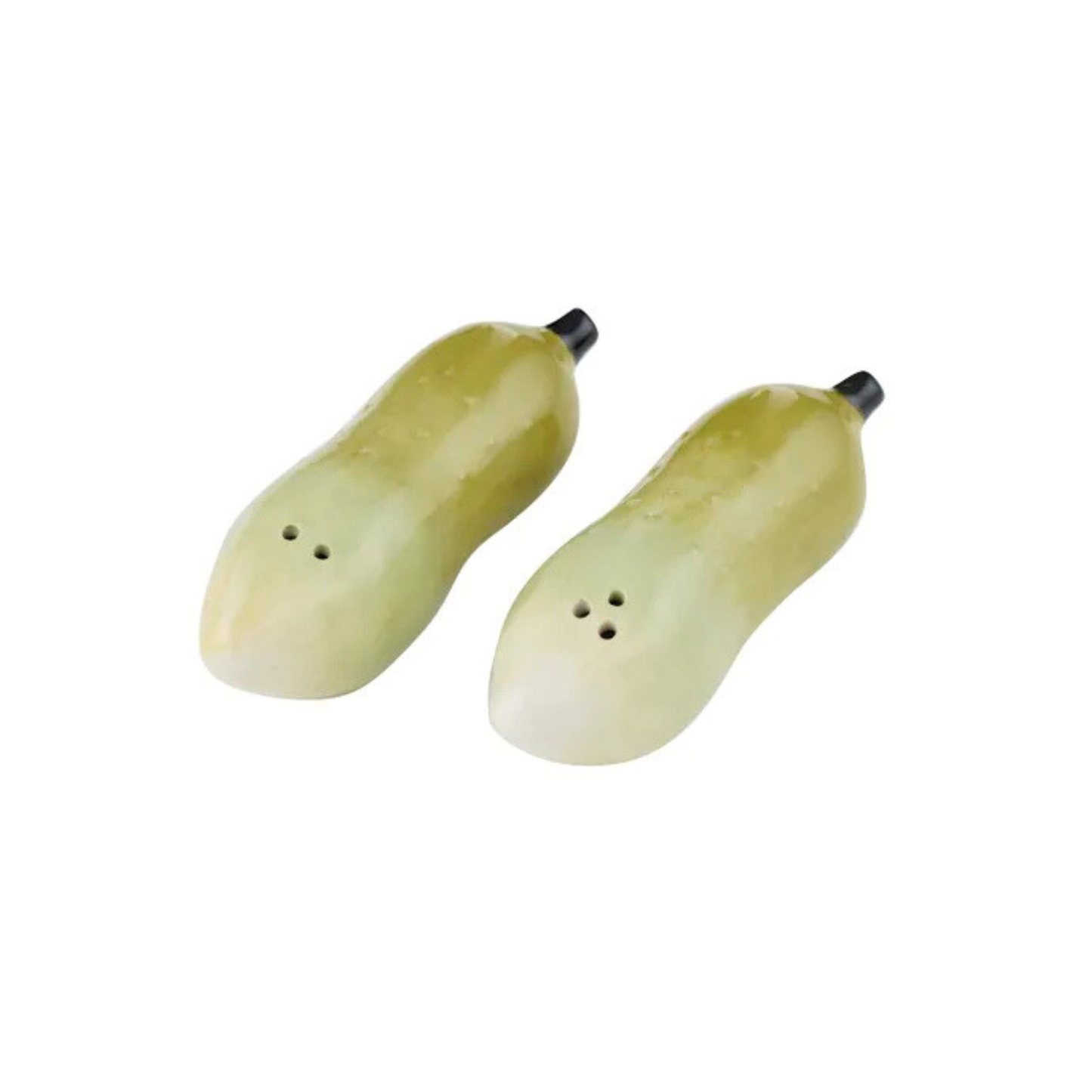 Pickle S/2 Ceramic Salt & Pepper