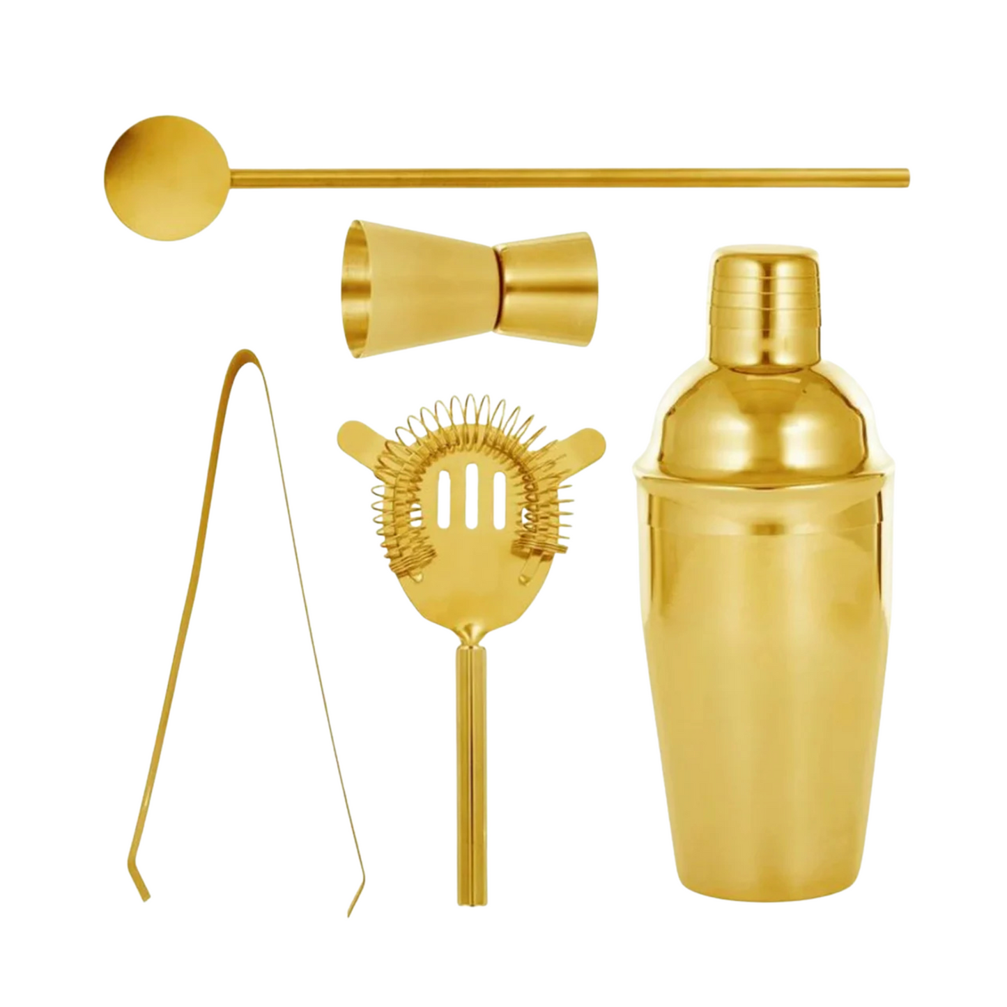 Boothby Gold Cocktail Set