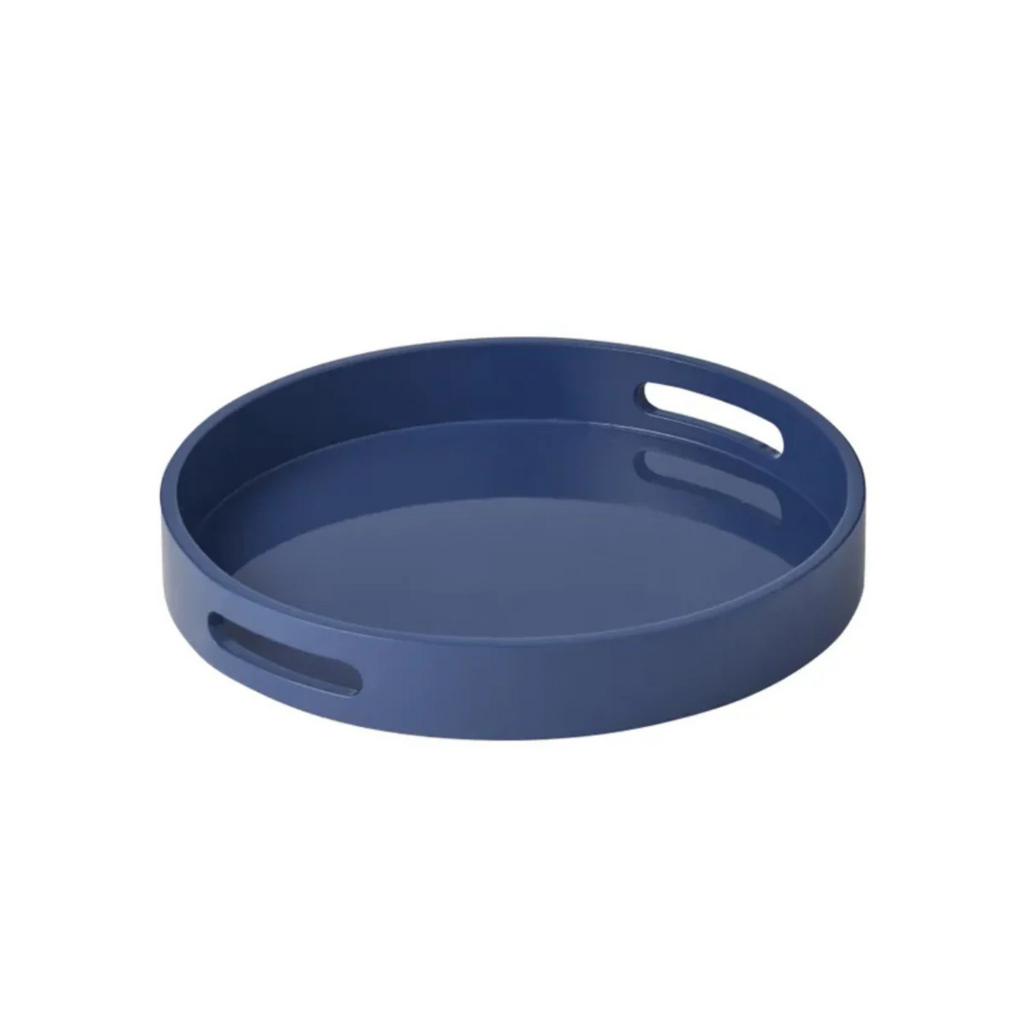 Lucia MDF Lacquered Tray Navy