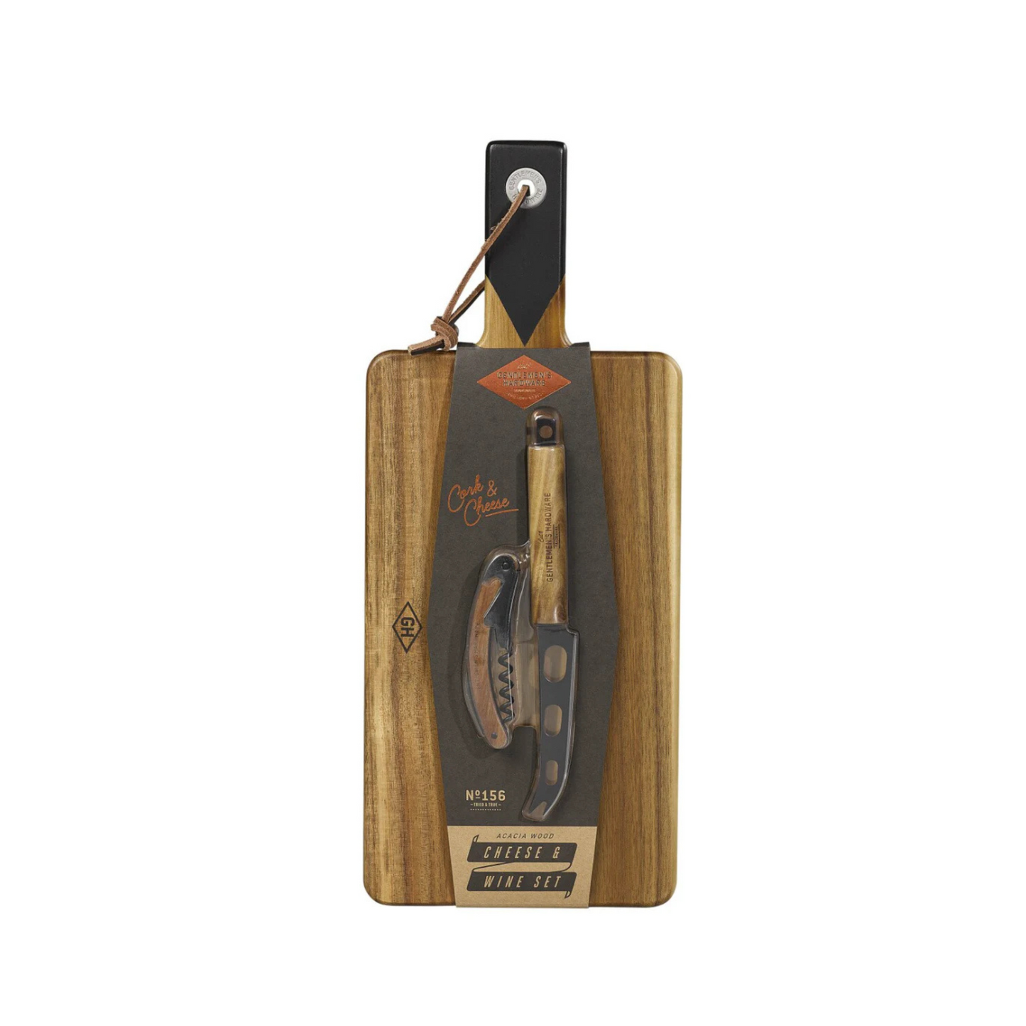 Cheese & Wine Serving Set With Knife & Bottle Opener