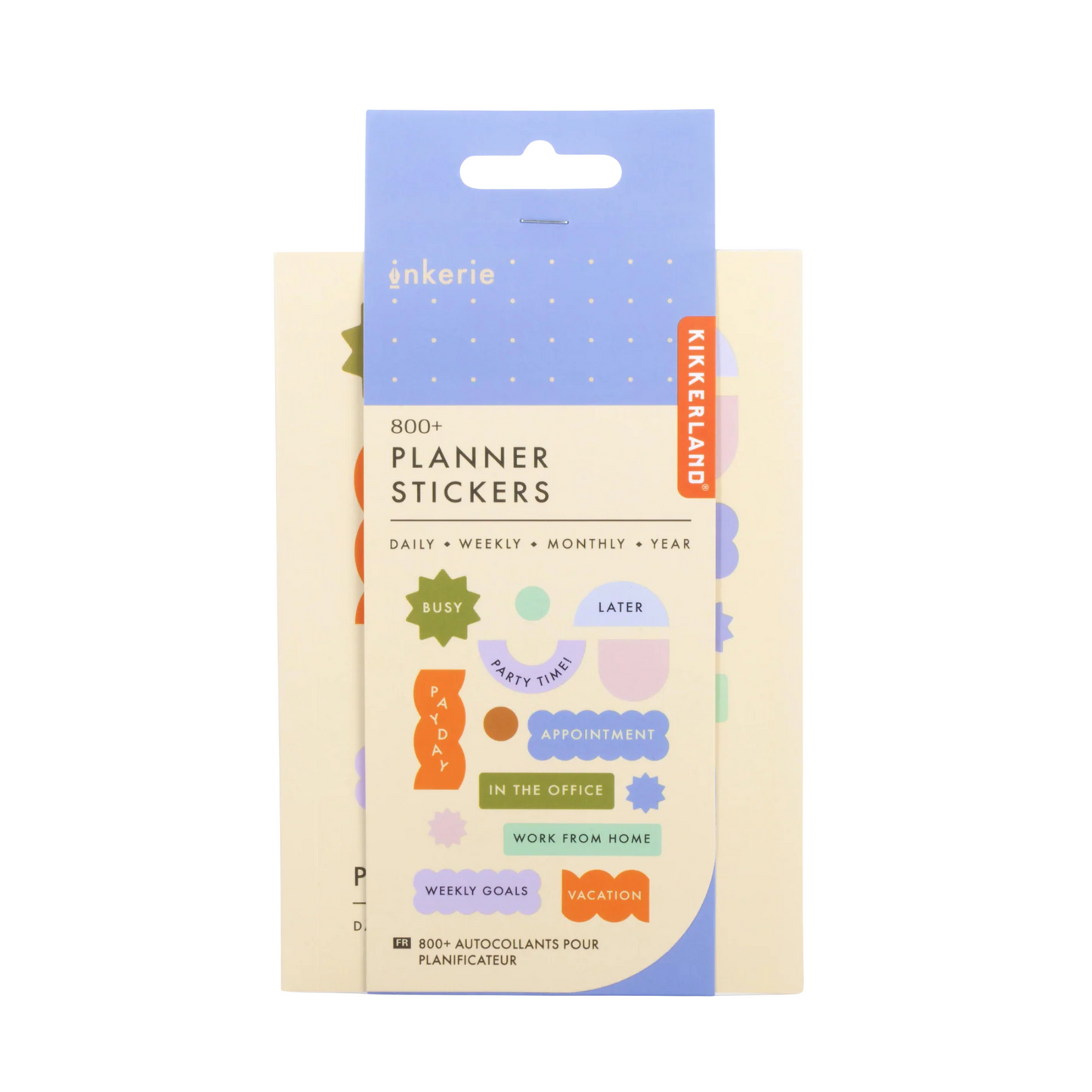 Inkerie Planner Sticker Book Multi-Coloured