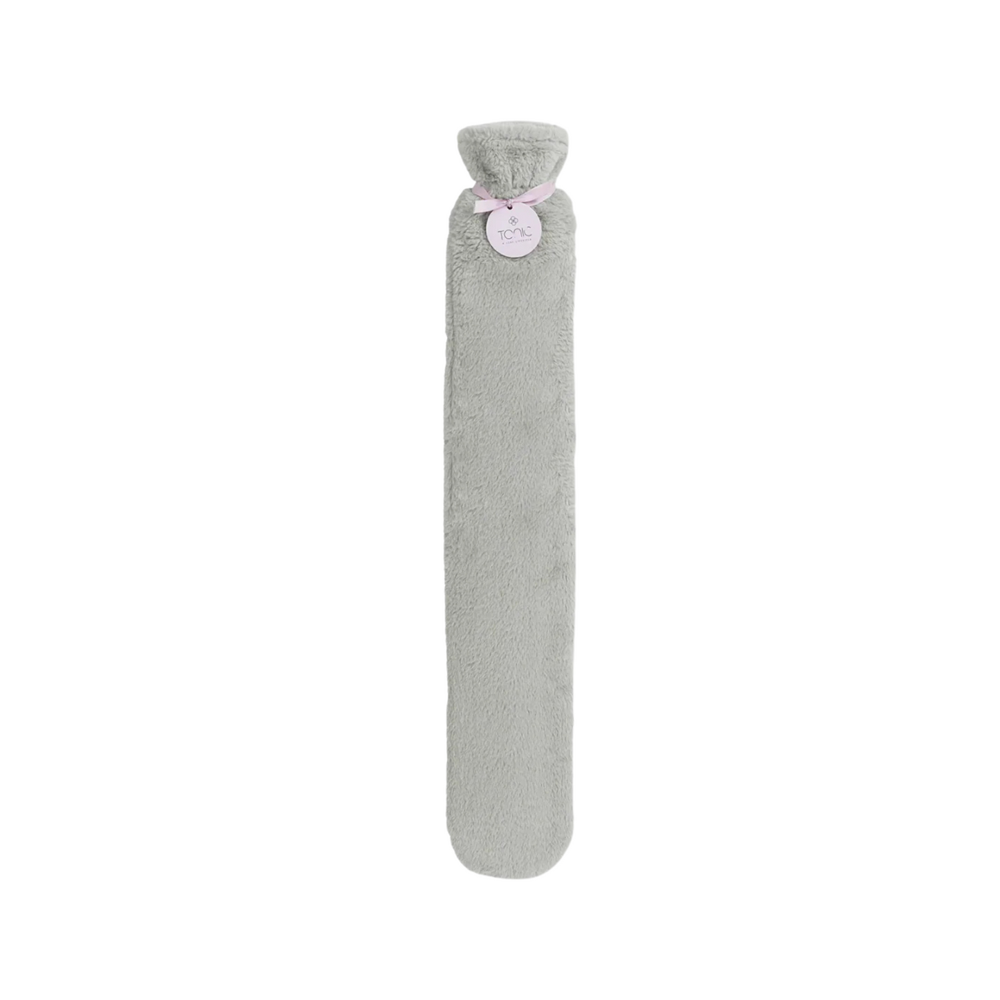 Long Hot Water Bottle - Deluxe Smokey Grey