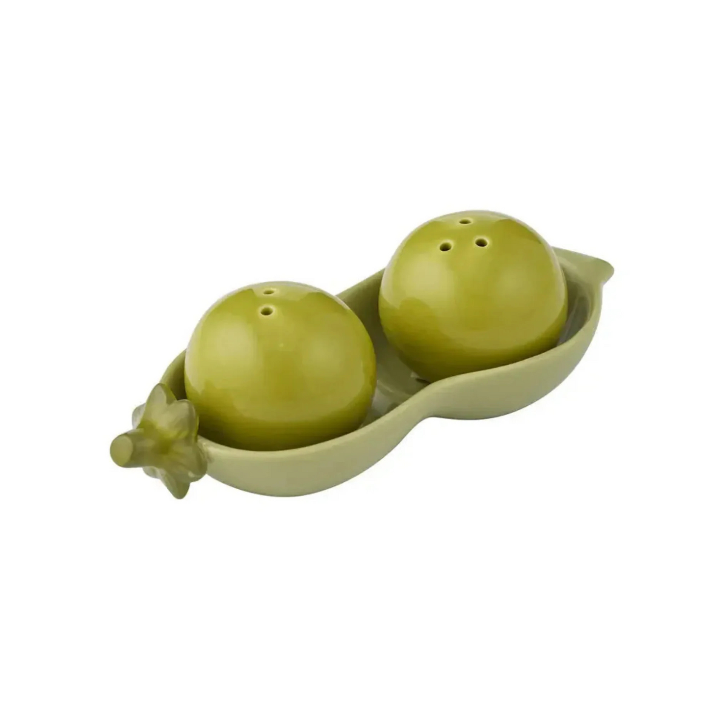 Patch Peas Ceramic Salt and Pepper Set
