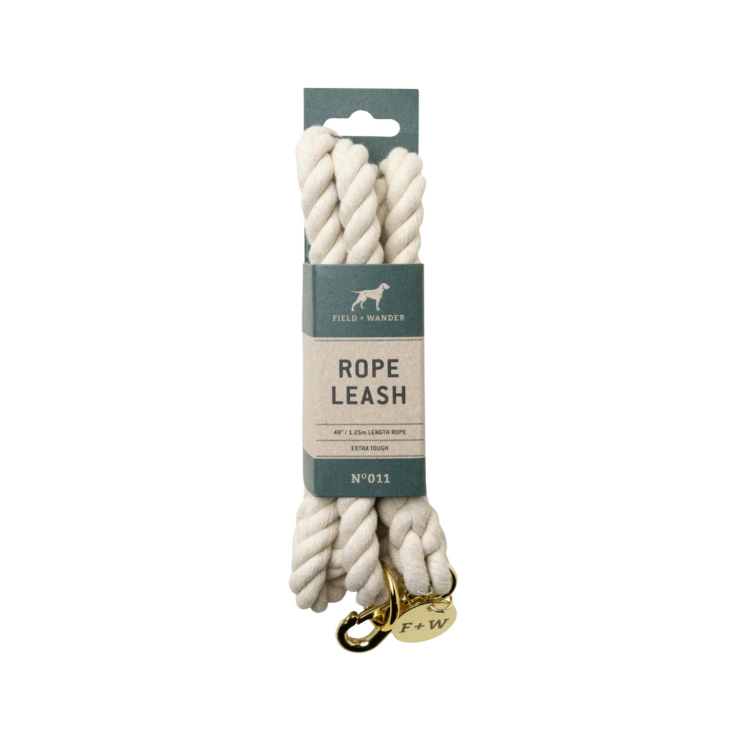 Rope Leash Cream