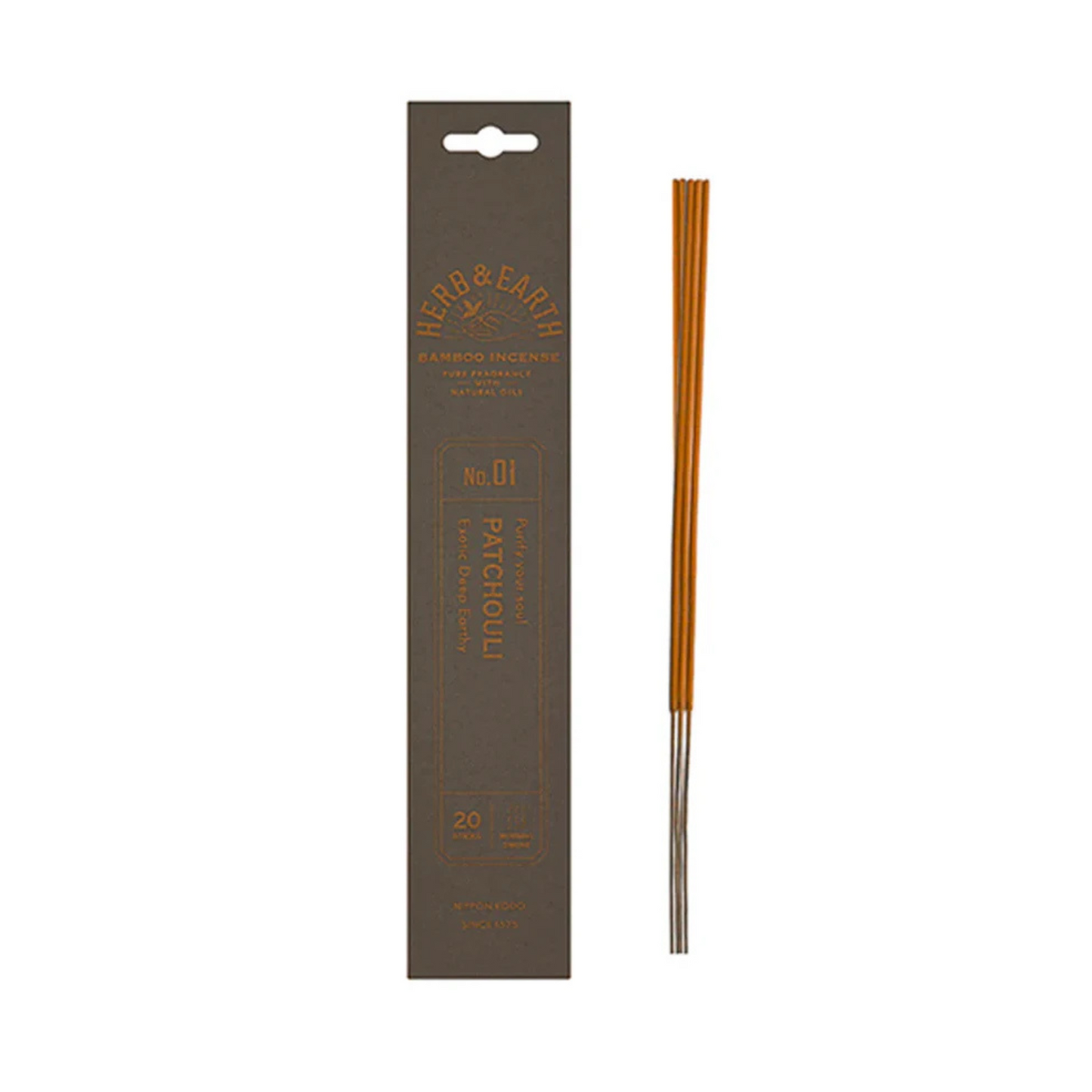Nippon Kodo Herb & Earth Incense - Patchouli No.01