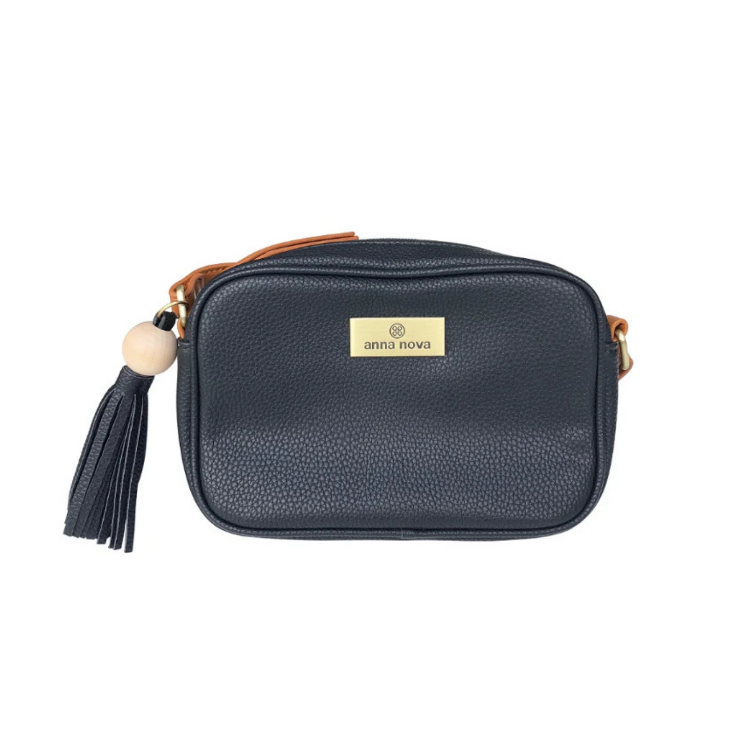 Tropical Cross Body Bag - Black