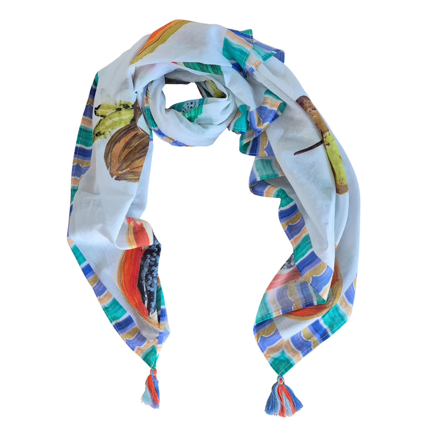 Fruit Pure Cotton Scarf