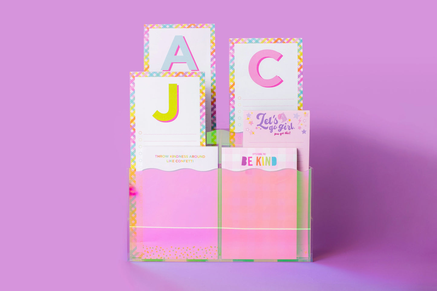 4-Pocket Acrylic Display