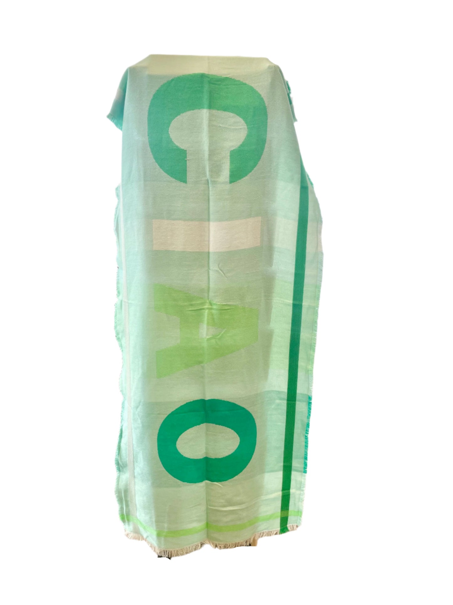 Ciao Bright Green Scarf