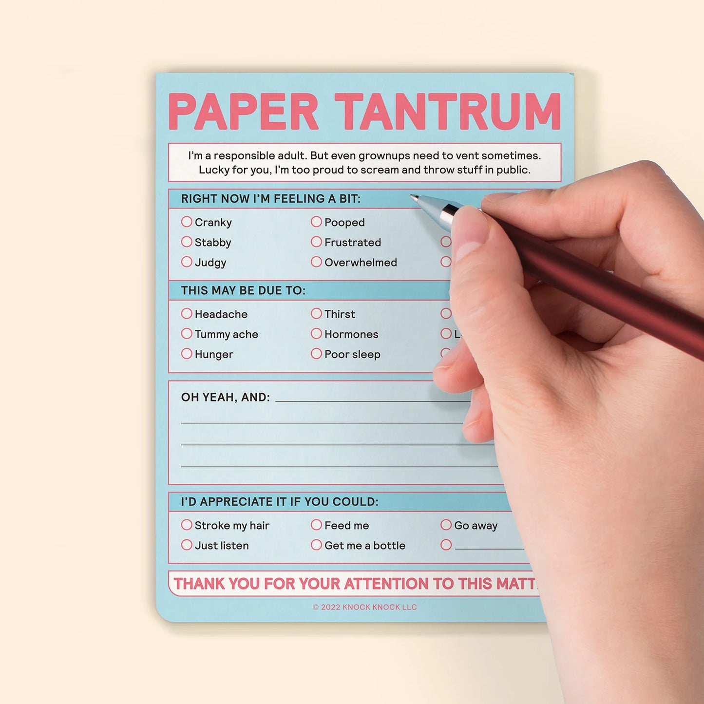 Paper Tantrum