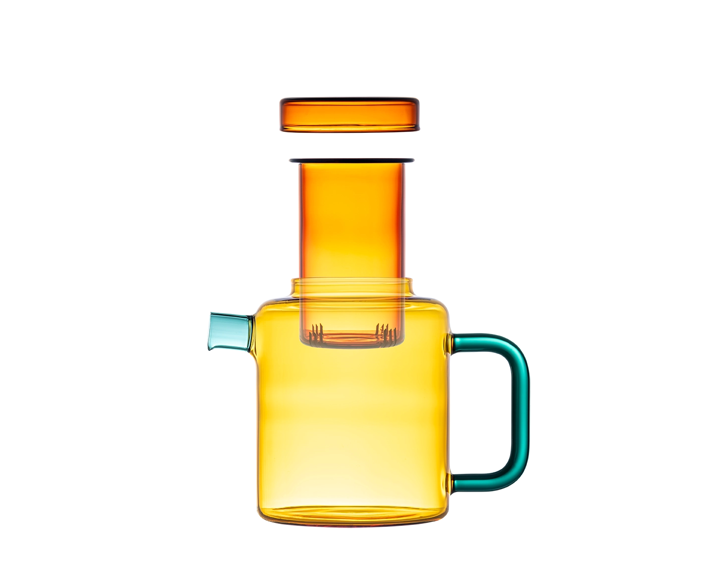 Chá Pot – Teal and Toffee