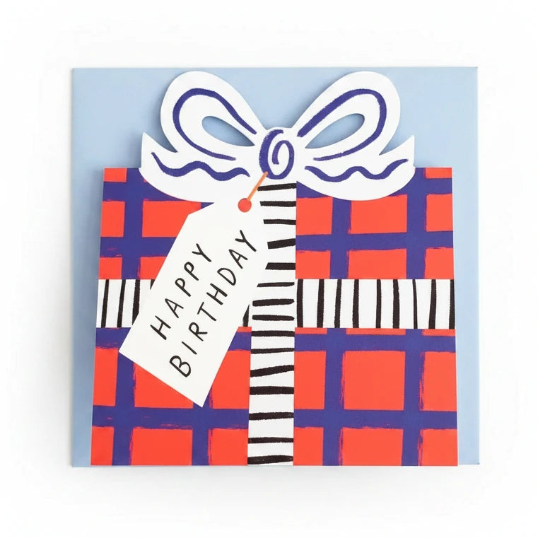 Happy Birthday Bow Greeting Card