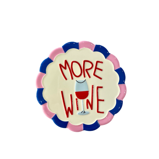 More Wine Cocktail Ceramic Coaster