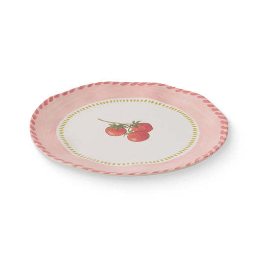 Fiesta Tomato Melamine Plate Large