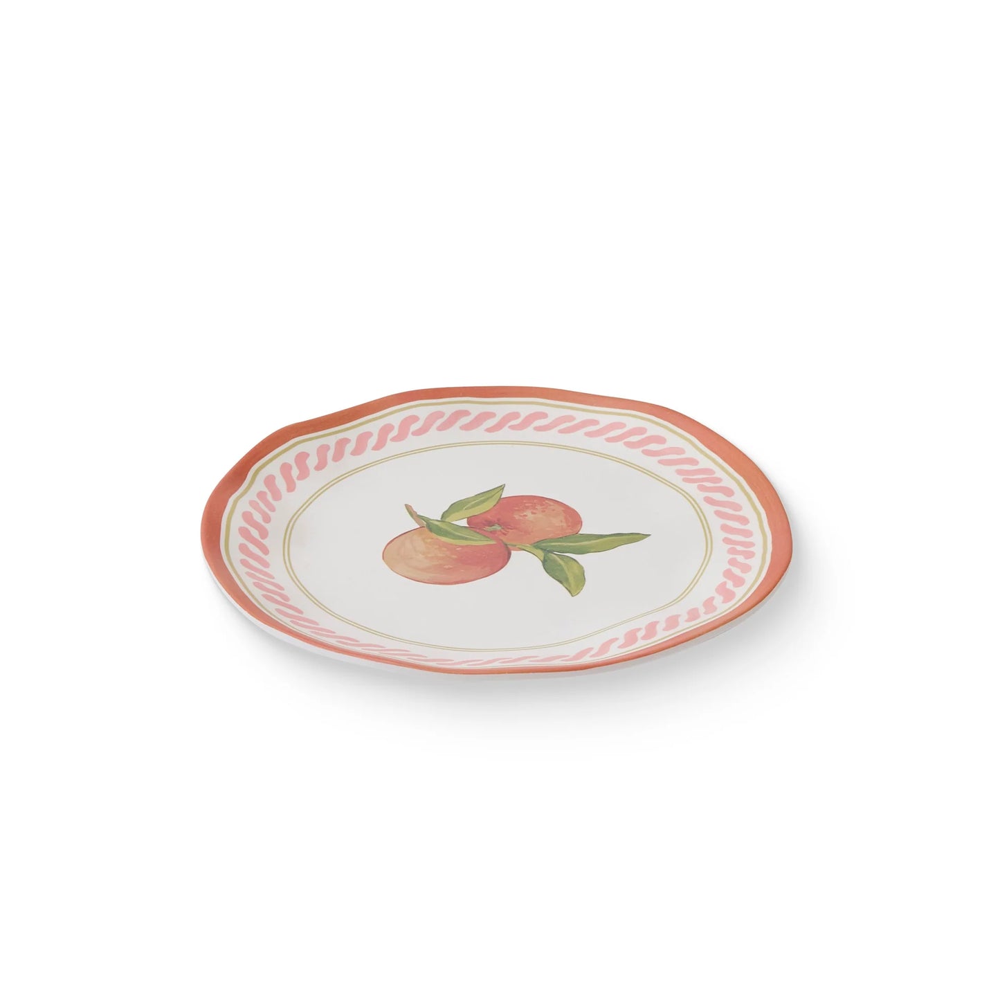 Fiesta Orange Melamine Plate Small