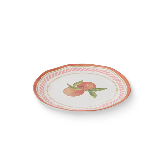 Fiesta Orange Melamine Plate Small