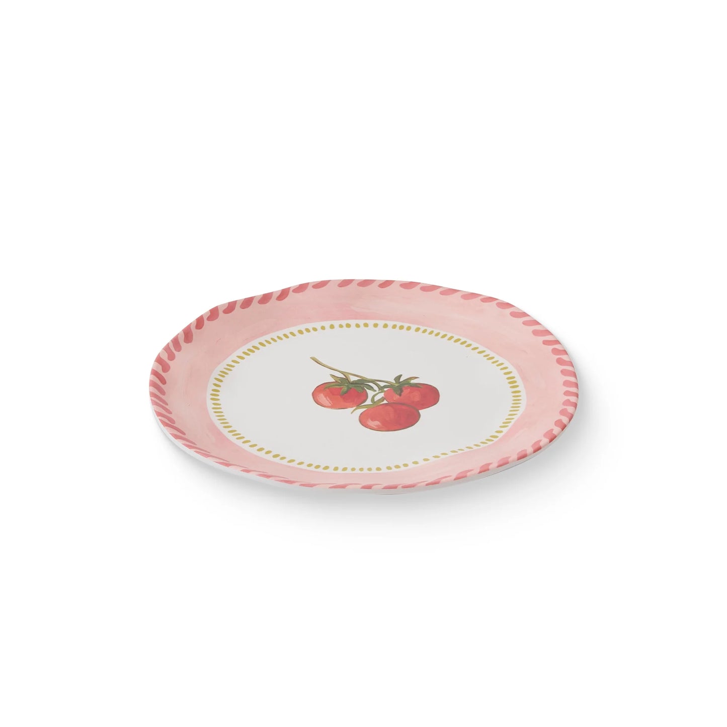 Fiesta Tomato Melamine Plate Small